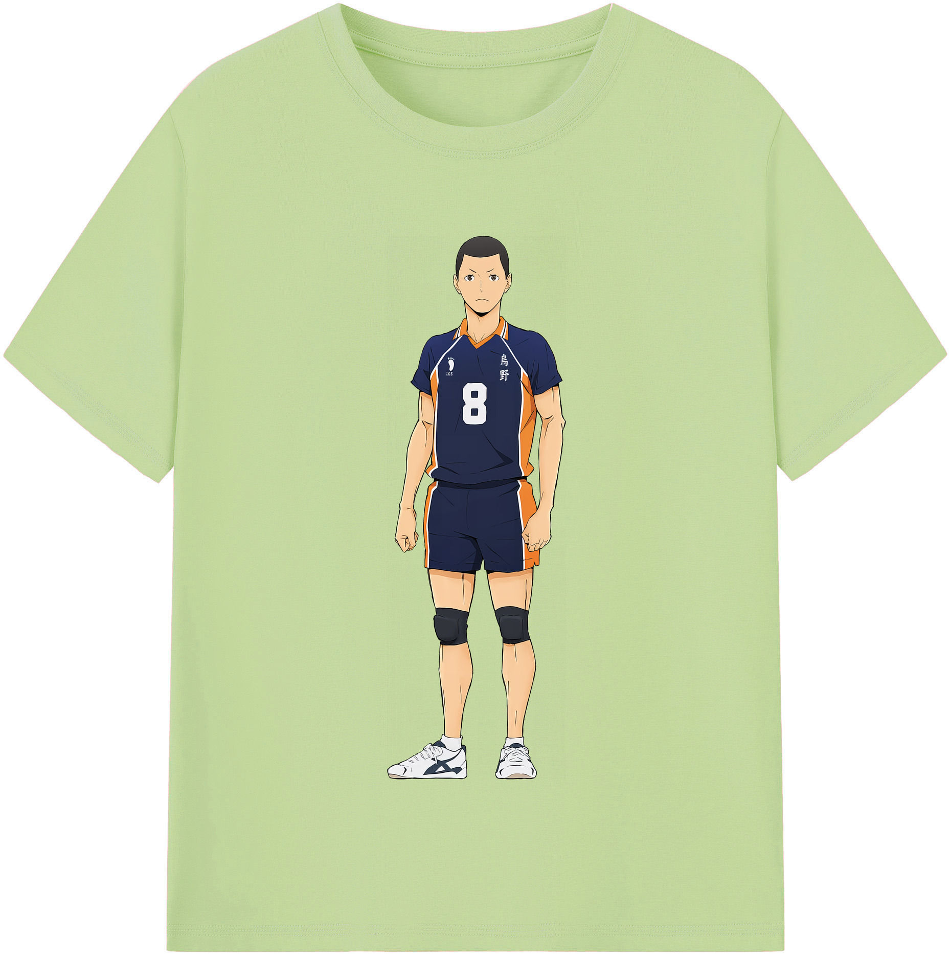 （画像用） ハイキュー!! Haikyu!! 綿100％半袖Tシャツ（フロントプリント）